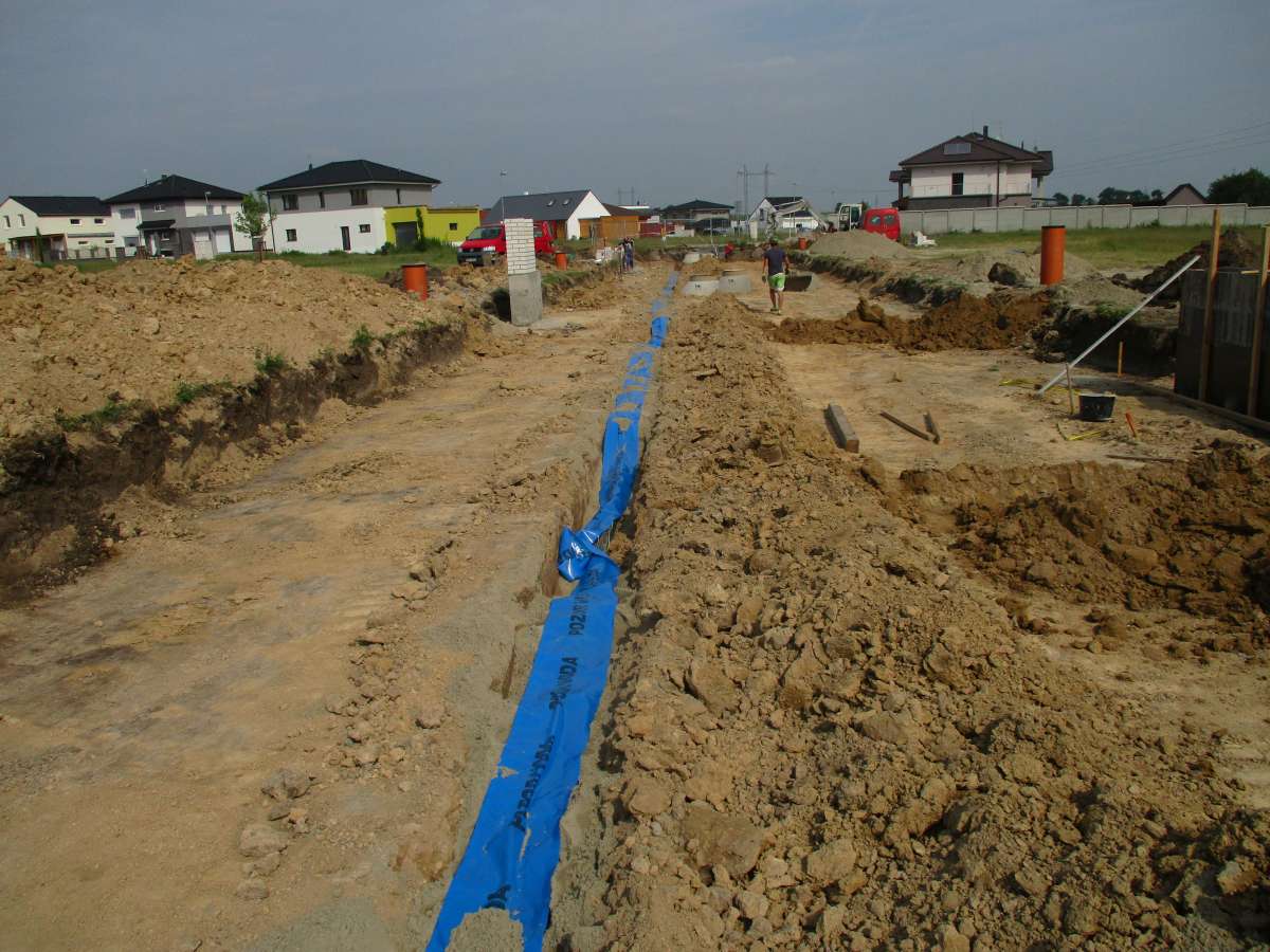 Stavby plynovodů a plynovodních přípojek